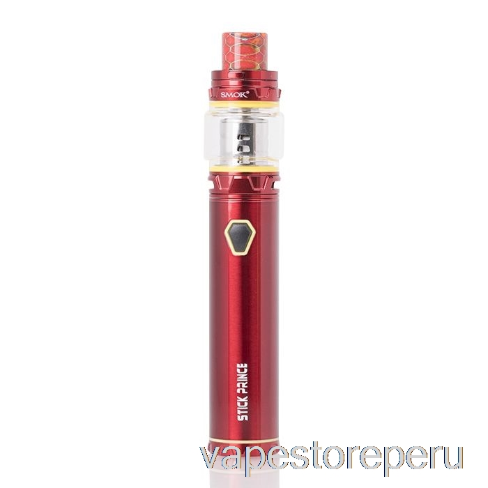 Kit Prince Vape Recargable Smok Stick - Estilo Pluma Tfv12 Prince Red